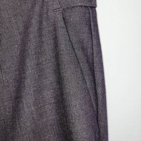 Talbots Southampton Brown Straight Leg Trousers Dress Pants Women's Size 4 - Picture 5 of 13